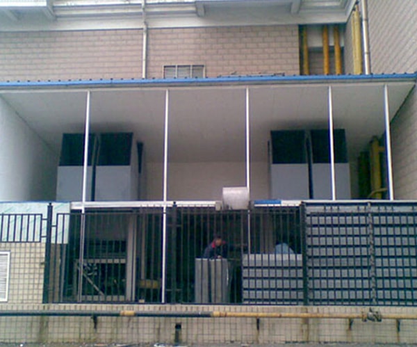 中國銀行鄭州隴西支行熱泵機組噪音治理項目