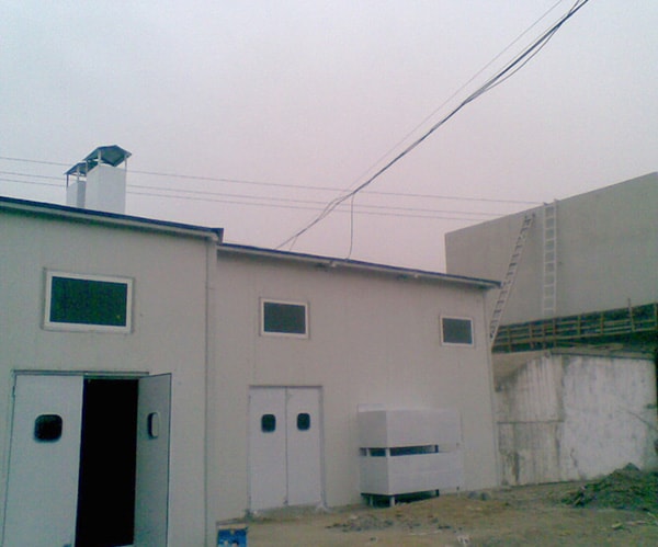 山西鴻升煤礦風井降噪